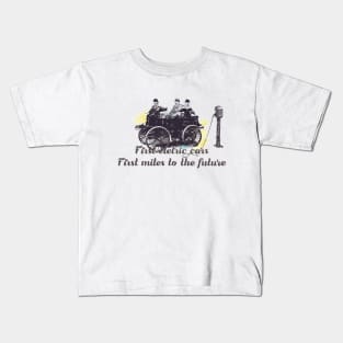 Electric car Kids T-Shirt